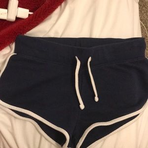 Divided Blue Sweat Short